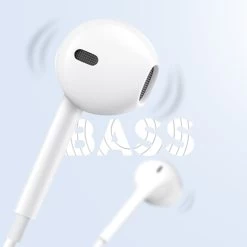 Ecouteurs USB-C Kit Piéton Filaire, Garanti à Vie 100% Recyclé Blanc, Force Play -Musique recherchée. hf fp wh usbc 5