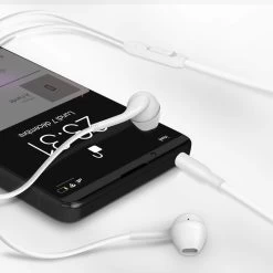 Écouteurs Filaire Intra-auriculaire Jack 3.5mm Blanc Avec Micro - Fairplay -Musique recherchée. hf fpy onyx wh 35 3