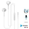 Écouteurs Filaire Intra-auriculaire Jack 3.5mm Blanc Avec Micro - Fairplay -Musique recherchée. hf fpy onyx wh 35 r 3