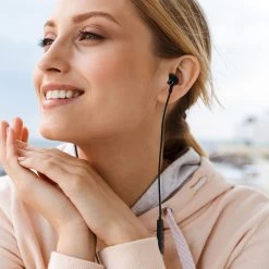 Écouteurs USB-C Filaires Avec Télécommande & Micro Kit Mains Libres - Noir -Musique recherchée. hf hl m20928 6