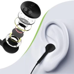 Écouteurs Filaires Jack 3,5mm De Haute Qualité Avec Microphone, Hoco - Noir 14 Écouteurs Filaires Jack 3,5mm De Haute Qualité Avec Microphone, Hoco - Noir -Musique recherchée. hf hoco bk m101 5