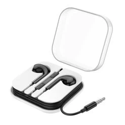 Écouteurs Filaires Jack 3,5mm De Haute Qualité Avec Microphone, Hoco - Noir 17 Écouteurs Filaires Jack 3,5mm De Haute Qualité Avec Microphone, Hoco - Noir -Musique recherchée. hf hoco bk m101 8