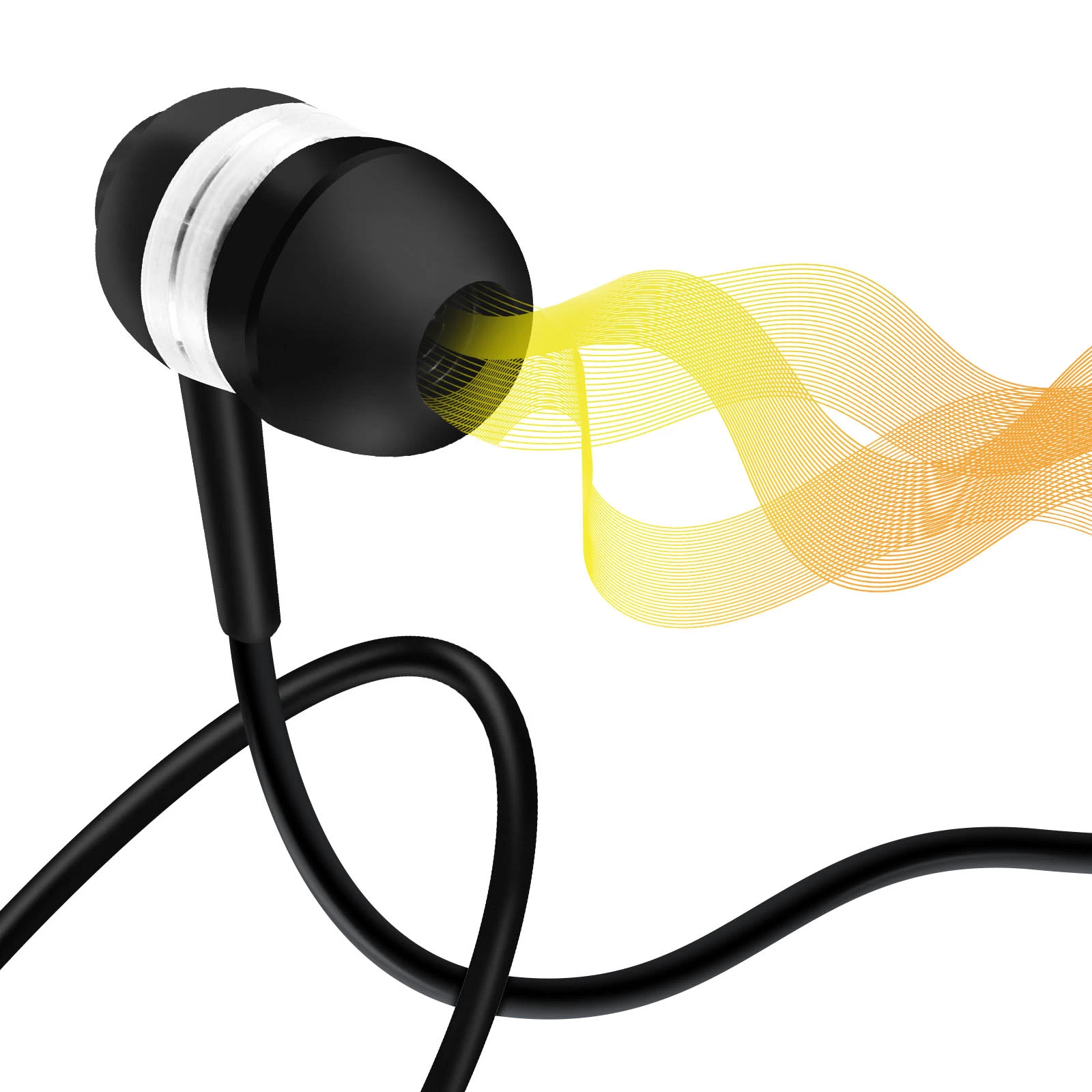 Ecouteurs Jack 2.5 Mm Kit Piéton / Adaptateur, Embouts Intra-auriculaires & Microphone - Noir 4 Ecouteurs Jack 2.5 Mm Kit Piéton / Adaptateur, Embouts Intra-auriculaires & Microphone - Noir – Image 2