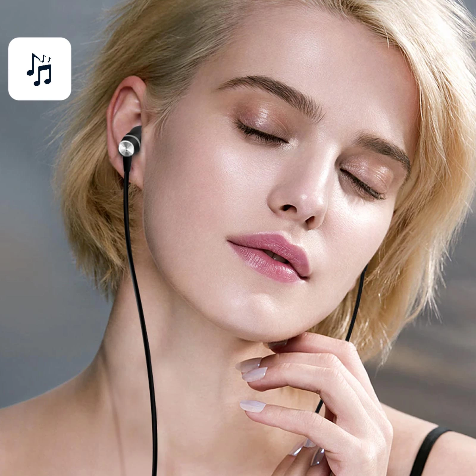 Ecouteurs Jack 2.5 Mm Kit Piéton / Adaptateur, Embouts Intra-auriculaires & Microphone - Noir 6 Ecouteurs Jack 2.5 Mm Kit Piéton / Adaptateur, Embouts Intra-auriculaires & Microphone - Noir – Image 4