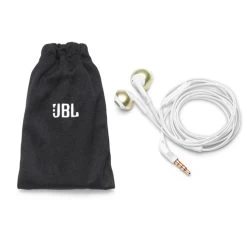 Écouteurs JBL Filaires Jack 3.5mm Extra-Basses Fonction Kit Main Libre Et Câble Anti-nœuds, Tune 205 - Doré -Musique recherchée. hf jbl t205 gd 8
