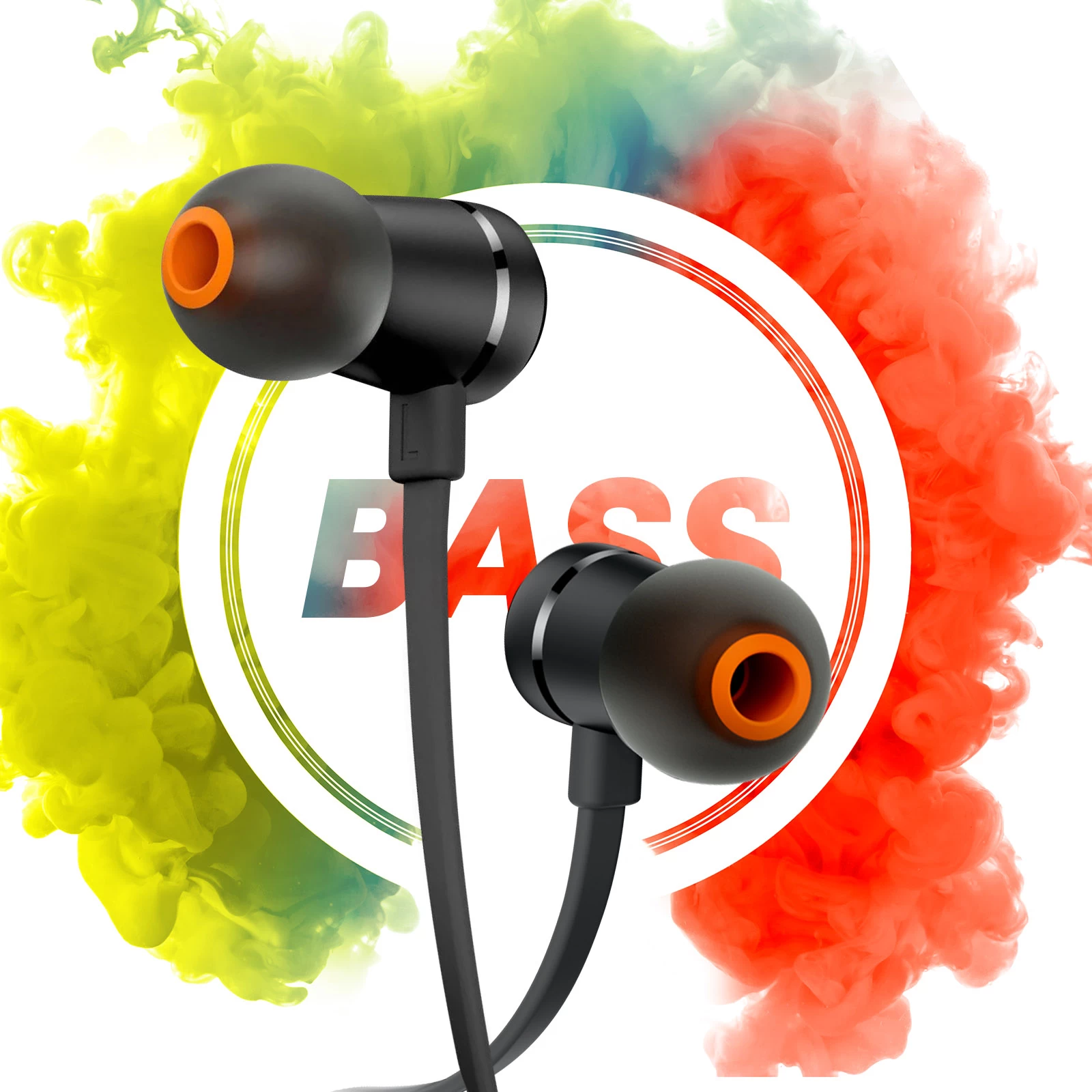 Écouteurs JBL Filaires Jack 3.5mm Pure Bass Bouton De Commande Avec Micro Câble Anti-nœuds, Tune 209 - Noir 4 Écouteurs JBL Filaires Jack 3.5mm Pure Bass Bouton De Commande Avec Micro Câble Anti-nœuds, Tune 209 - Noir – Image 2