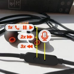 Écouteurs JBL Filaires Jack 3.5mm Pure Bass Bouton De Commande Avec Micro Câble Anti-nœuds, Tune 209 - Noir 15 Écouteurs JBL Filaires Jack 3.5mm Pure Bass Bouton De Commande Avec Micro Câble Anti-nœuds, Tune 209 - Noir -Musique recherchée. hf jbl t290 bk 4