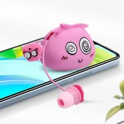 Écouteurs Filaires The Jellie Monsters, Jack 3.5mm Avec Kit Main Libre Et Étui Personnalisé - Sweet Jellie -Musique recherchée. hf jelmons pk 9