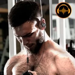 Écouteurs Sport Filaires Jack 3.5mm, Avec Contour D'oreille, LinQ - Noir -Musique recherchée. hf linq bk ds209 4