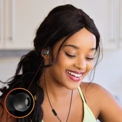 Écouteurs Sport Filaires Jack 3.5mm, Avec Contour D'oreille, LinQ - Gris -Musique recherchée. hf linq gy ds209 5