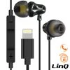 Écouteurs Filaires Lightning Intra-auriculaires Kit Mains Libres, LinQ - Noir 1 Écouteurs Filaires Lightning Intra-auriculaires Kit Mains Libres, LinQ - Noir -Musique recherchée. hf lnq bk ip5 r