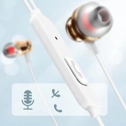 Écouteurs Filaires USB-C Intra-auriculaires Kit Mains Libres, LinQ - Blanc 11 Écouteurs Filaires USB-C Intra-auriculaires Kit Mains Libres, LinQ - Blanc -Musique recherchée. hf lnq wh usbc 4