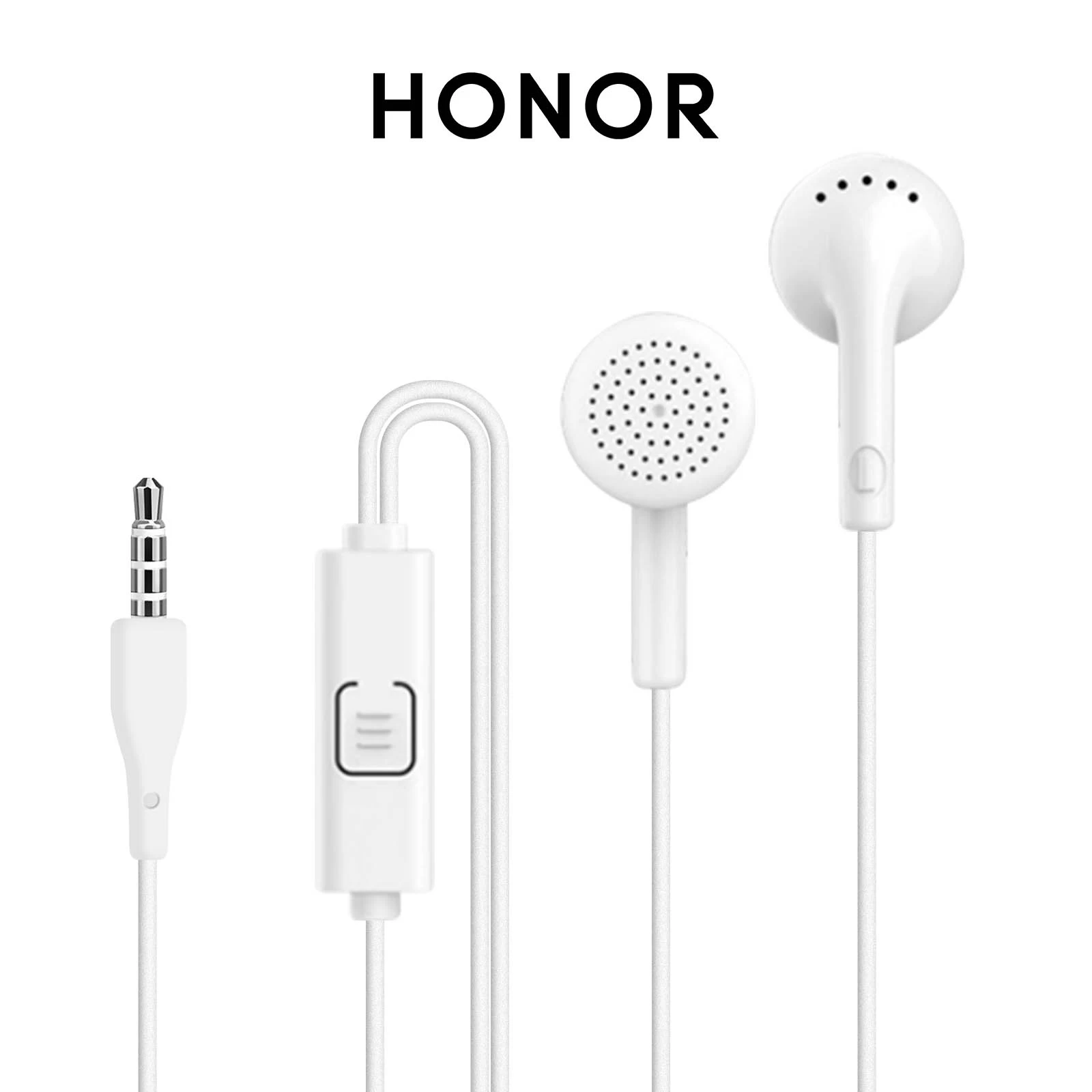 Écouteurs Honor Fonction Kit-piéton (micro + Décrochage) - Blanc 3 Écouteurs Honor Fonction Kit-piéton (micro + Décrochage) - Blanc