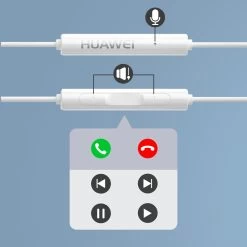 Écouteurs Kit-pieton Original Huawei AM115 - Blanc 12 Écouteurs Kit-pieton Original Huawei AM115 - Blanc -Musique recherchée. hf ori wh hwei dv2 3