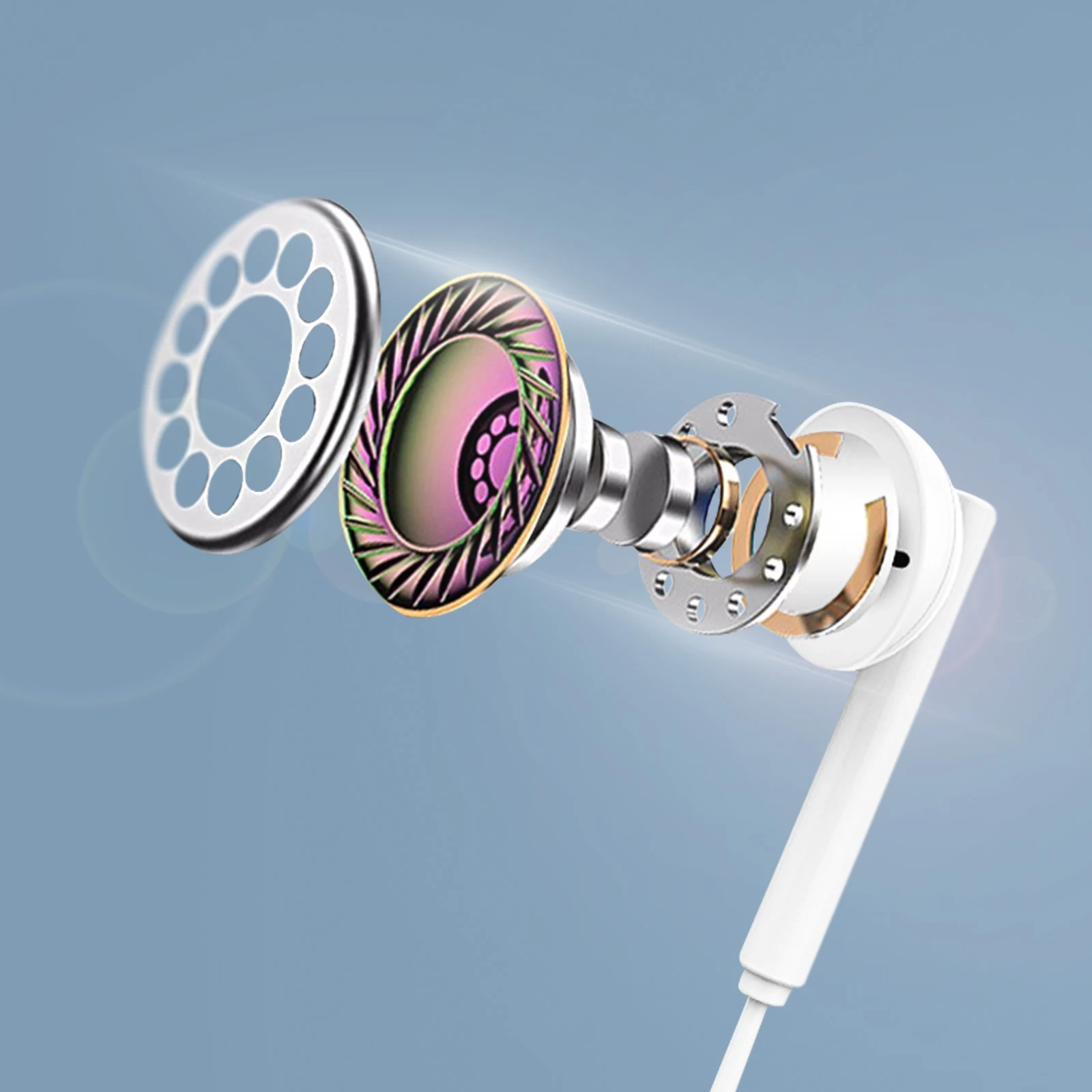 Écouteurs Kit-pieton Original Huawei AM115 - Blanc 6 Écouteurs Kit-pieton Original Huawei AM115 - Blanc – Image 4