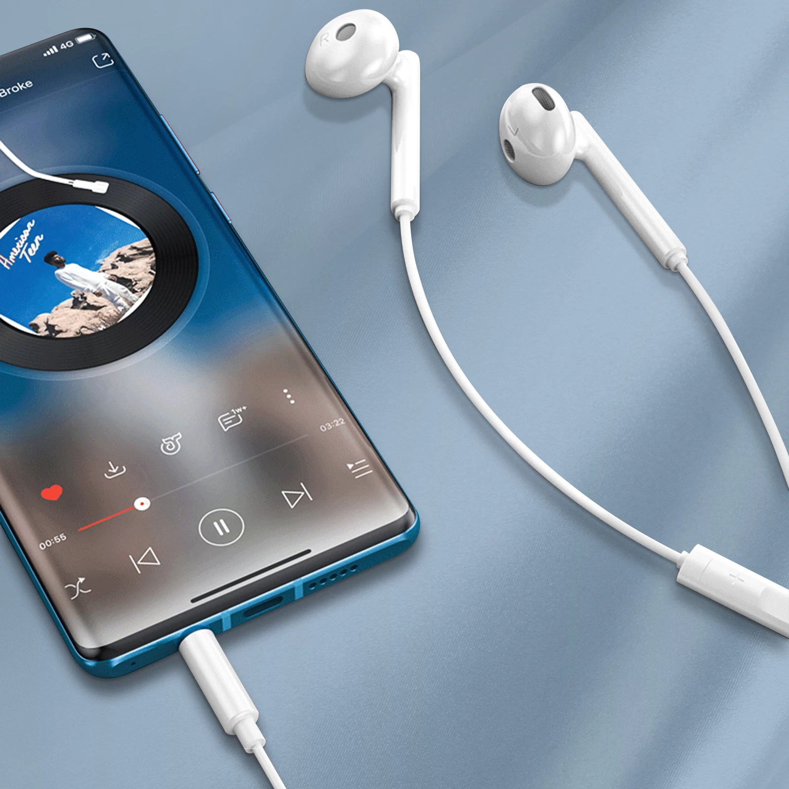 Écouteurs Kit-pieton Original Huawei AM115 - Blanc 9 Écouteurs Kit-pieton Original Huawei AM115 - Blanc – Image 7