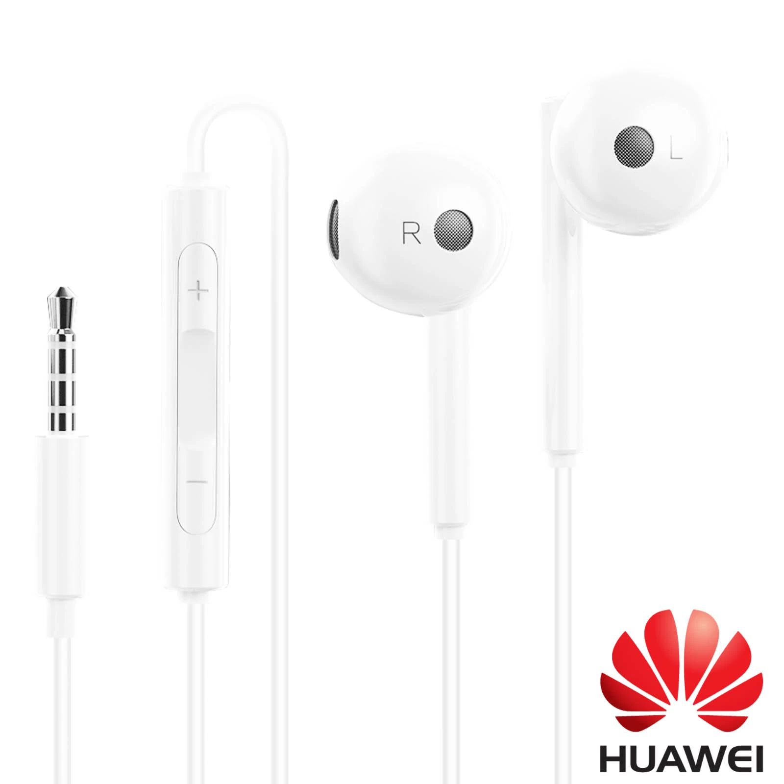 Écouteurs Kit-pieton Original Huawei AM115 - Blanc 3 Écouteurs Kit-pieton Original Huawei AM115 - Blanc
