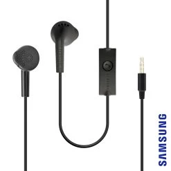 Écouteurs D'origine Samsung, Filaires 3.5mm Kit Mains Libres (Service Pack) - Noir