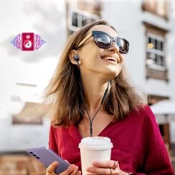 Écouteurs Samsung IG955 Techno. Son équilibré Et Câble Anti Nœud - Noir -Musique recherchée. hf sam bk eoig955 dv2 4