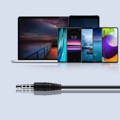 Ecouteurs Samsung Filaires D'Origine, Jack 3.5 Stereo In-Ear Intra-auriculaires - Noir -Musique recherchée. hf sam eoia500 bk 7