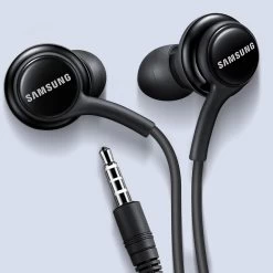 Ecouteurs Samsung Filaires D'Origine, Jack 3.5 Stereo In-Ear Intra-auriculaires - Noir -Musique recherchée. hf sam eoia500 bk 8