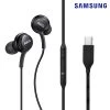 Écouteurs Samsung USB Type C Sound By AKG, Kit Mains Libres - Noir -Musique recherchée. hf sam eoic100 bk r