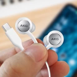 Écouteurs Samsung USB-C Sound By AKG, Kit Mains Libres - Blanc 11 Écouteurs Samsung USB-C Sound By AKG, Kit Mains Libres - Blanc -Musique recherchée. hf sam eoic100 wh 4