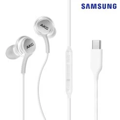 Écouteurs Samsung USB-C Sound By AKG, Kit Mains Libres - Blanc
