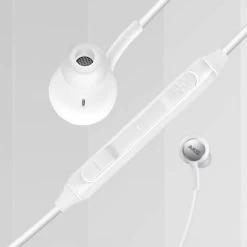 Écouteurs Samsung Jack 3.5mm Sound By AKG, Kit Mains Libres - Blanc -Musique recherchée. hf sam wh eoig955 8