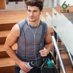 Ecouteurs Filaires Stéréo Jack 3.5mm, Kit Main Libre - Blanc -Musique recherchée. hf vrak pod 10