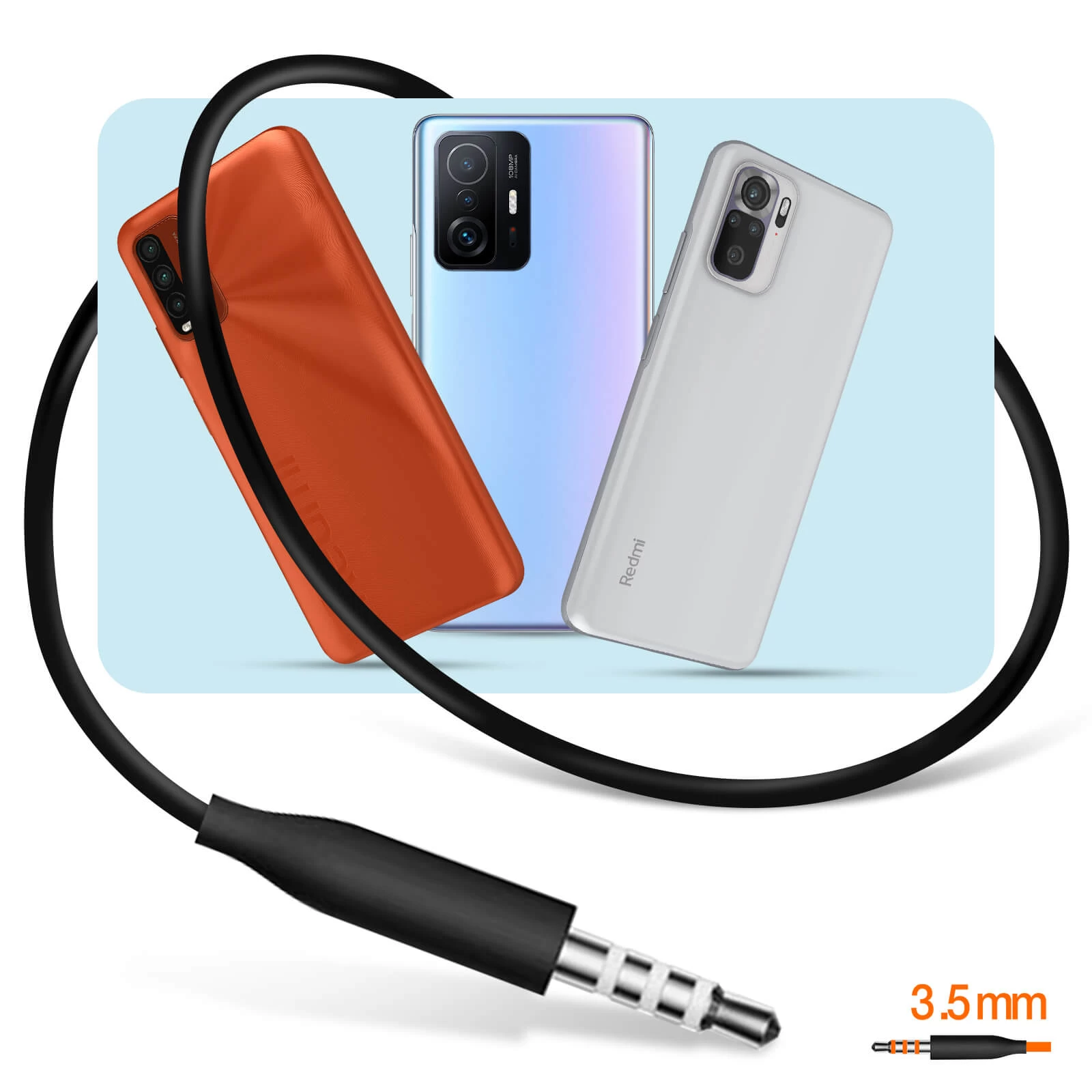 Écouteurs Officiels Xiaomi Intra-auriculaires Jack 3,5mm Son HD Fonction Kit Main Libre, Mi In-ear - Noir 9 Écouteurs Officiels Xiaomi Intra-auriculaires Jack 3,5mm Son HD Fonction Kit Main Libre, Mi In-ear - Noir – Image 7