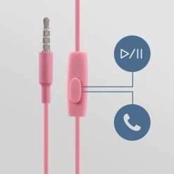 Écouteurs Intra-auriculaires Avec Micro - Rose 13 Écouteurs Intra-auriculaires Avec Micro - Rose -Musique recherchée. hf xo 35 pk 6