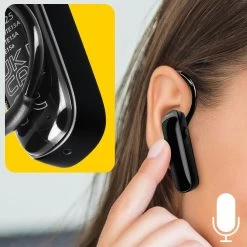 Oreillette Sans Fil Jabra, Micro Casque Bluetooth Modèle Talk 25 SE - Noir -Musique recherchée. jabra 25se 3