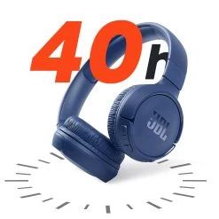 Casque Bluetooth JBL, Son Pure Bass Avec Boutons De Commande, Autonomie 40H, Tune 510BT - Bleu -Musique recherchée. kab jbl t510 bl 3