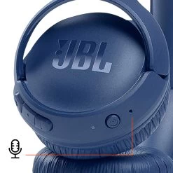 Casque Bluetooth JBL, Son Pure Bass Avec Boutons De Commande, Autonomie 40H, Tune 510BT - Bleu -Musique recherchée. kab jbl t510 bl 6