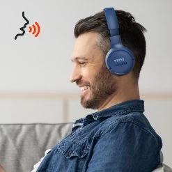 Casque Bluetooth JBL, Son Pure Bass Avec Boutons De Commande, Autonomie 40H, Tune 510BT - Bleu -Musique recherchée. kab jbl t510 bl 7