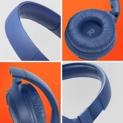 Casque Bluetooth JBL, Son Pure Bass Avec Boutons De Commande, Autonomie 40H, Tune 510BT - Bleu -Musique recherchée. kab jbl t510 bl 8