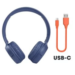 Casque Bluetooth JBL, Son Pure Bass Avec Boutons De Commande, Autonomie 40H, Tune 510BT - Bleu -Musique recherchée. kab jbl t510 bl 9