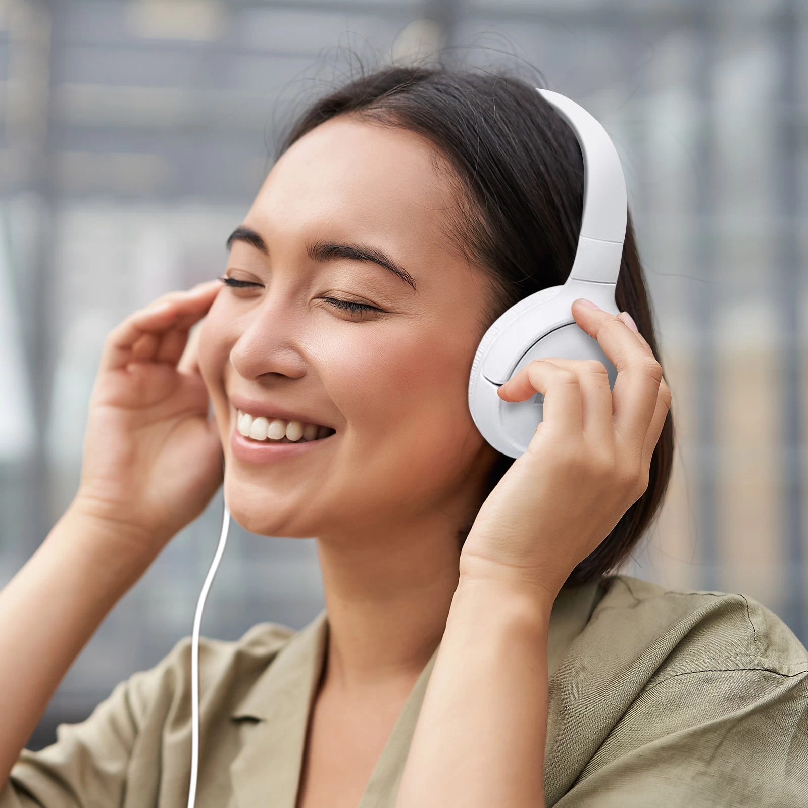 Casque Filaire JBL, Son Pure Bass Et Bouton De Commande, Tune 500 - Blanc 6 Casque Filaire JBL, Son Pure Bass Et Bouton De Commande, Tune 500 - Blanc – Image 4