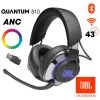 Casque JBL Quantum 810 Wireless Gamer Sans Fil Bluetooth Avec Réduction De Bruit + Micro Amovible, Autonomie 43 Heures - Noir -Musique recherchée. kag jbl m810 bk r