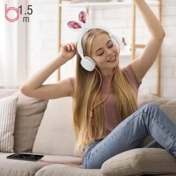 Casque Fantaisie Oreille De Lapin Avec Fourrure Blanche 16 Casque Fantaisie Oreille De Lapin Avec Fourrure Blanche -Musique recherchée. kask arnav wh 7