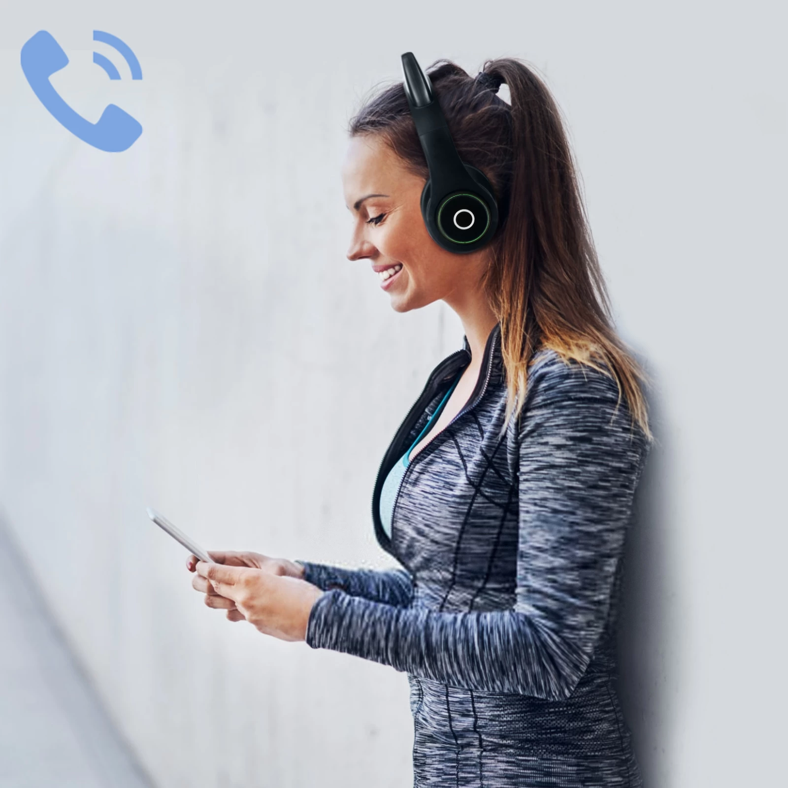 Casque Audio Bluetooth 5.0 Design Oreilles De Chat - Noir 8 Casque Audio Bluetooth 5.0 Design Oreilles De Chat - Noir – Image 6