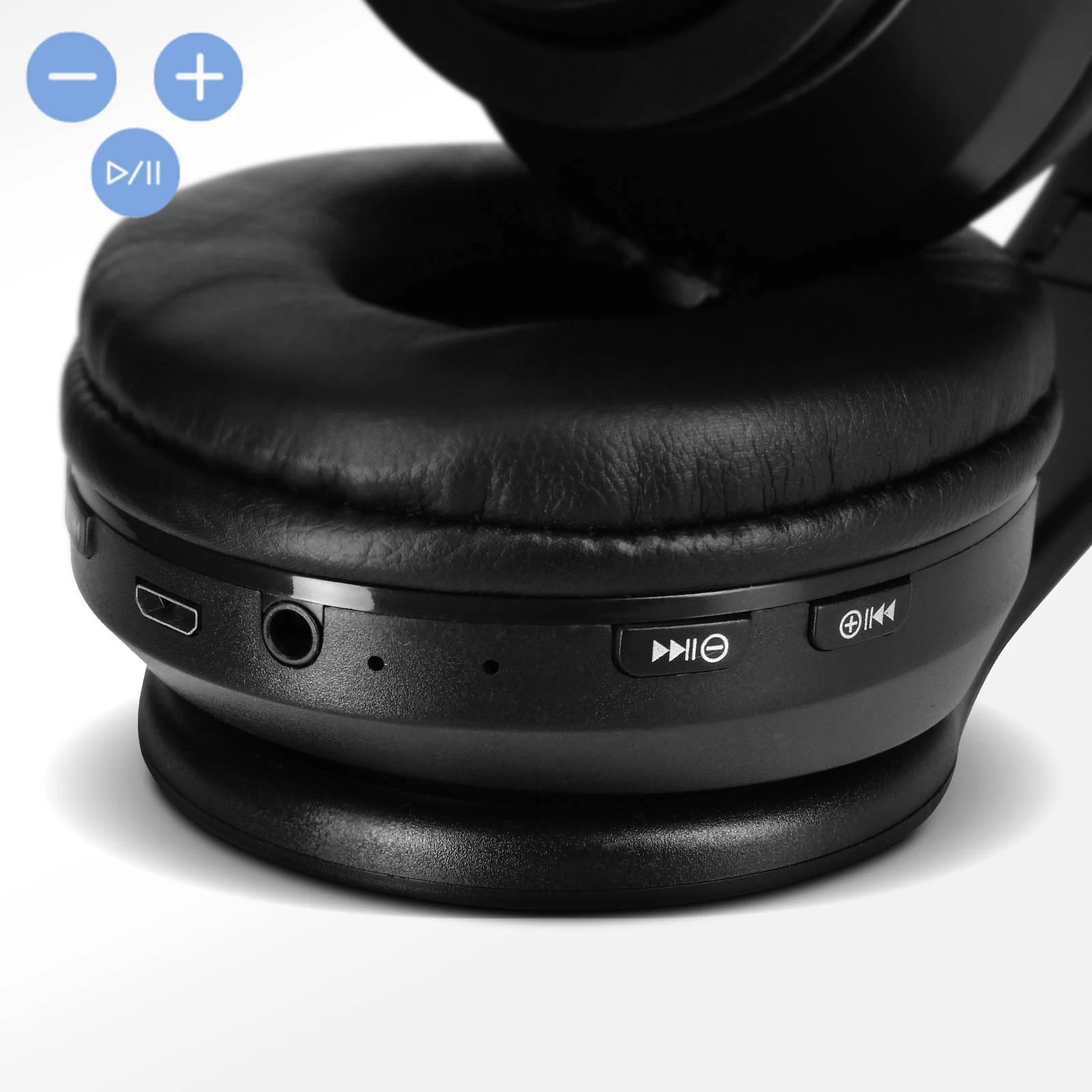 Casque Audio Bluetooth 5.0 Design Oreilles De Chat - Noir 9 Casque Audio Bluetooth 5.0 Design Oreilles De Chat - Noir – Image 7
