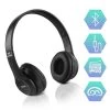 Casque Audio Stereo Bluetooth Sans Fil Modèle P47, Pliable - Noir