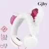 Casque Fantaisie Oreille De Chat - Blanc