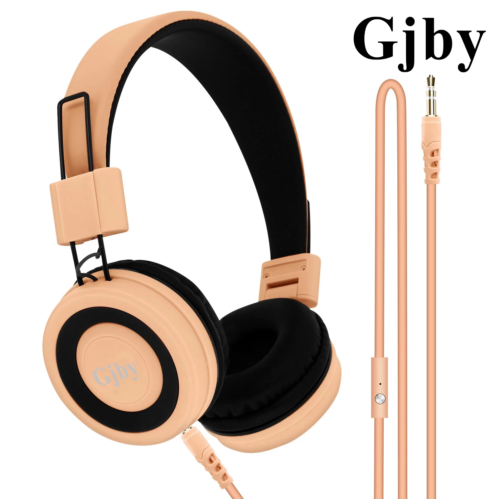 Casque Audio Stereo Avec Jack 3.5mm - Rose 3 Casque Audio Stereo Avec Jack 3.5mm - Rose