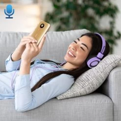 Casque Audio Stereo Avec Jack 3.5mm - Violet -Musique recherchée. kask g14 pp 4