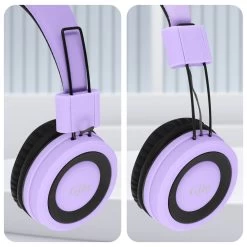 Casque Audio Stereo Avec Jack 3.5mm - Violet -Musique recherchée. kask g14 pp 6