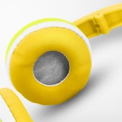 Casque Enfant Avec Arceau Réglable, Jack 3.5mm - Jaune -Musique recherchée. kask gj04 yl 9