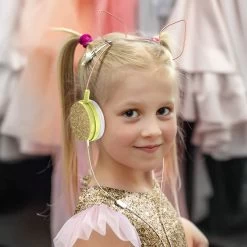 Casque Filaire Neko Oreilles De Chat, Design Kawaii, Connexion Jack 3.5mm - Paillettes Dorées -Musique recherchée. kask katir gd 4 2